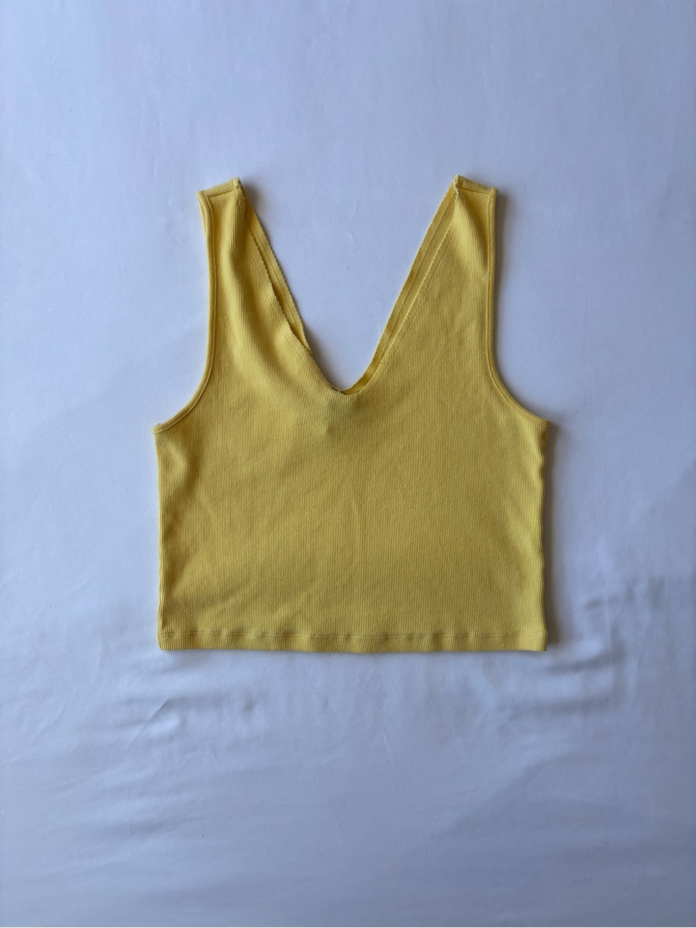 Yellow tank top